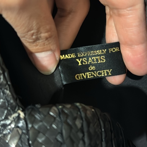 Ysatis de Givenchy Straw Raffia Beach Tote Bag - Picture 5 of 7